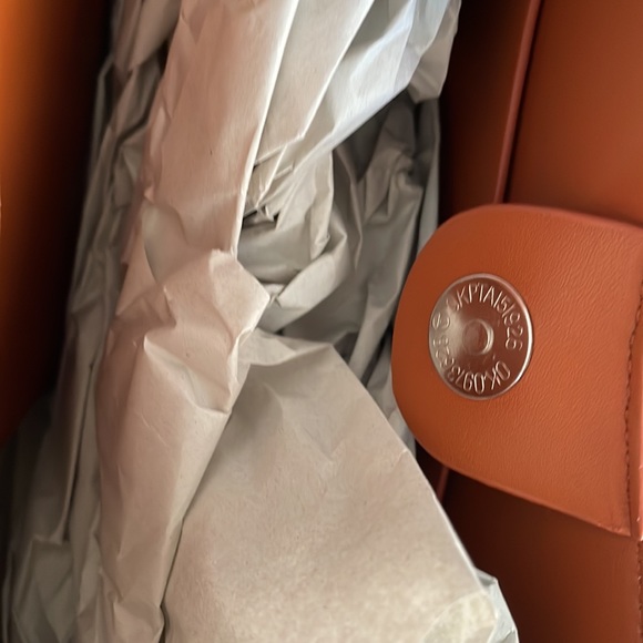 New Retro designer half moon tote bag | brown tan - Picture 7 of 16